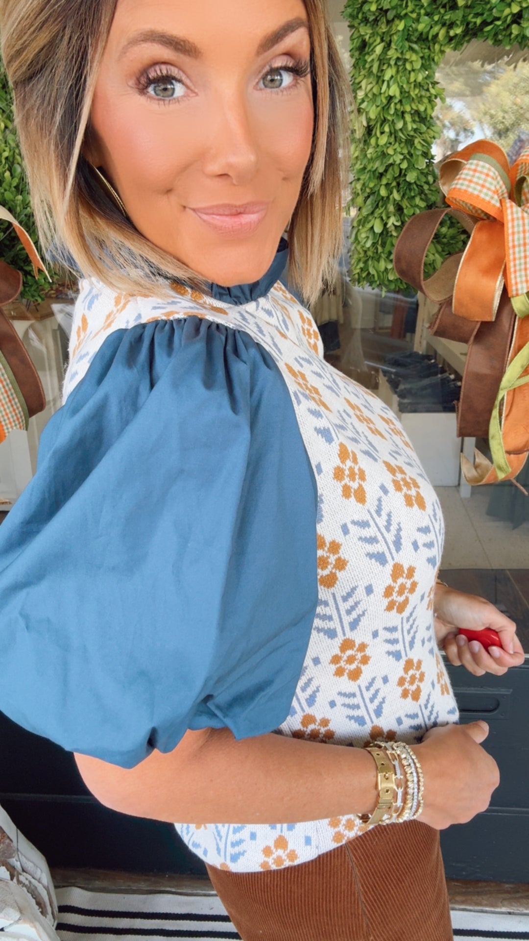 THML Mixed Media Top