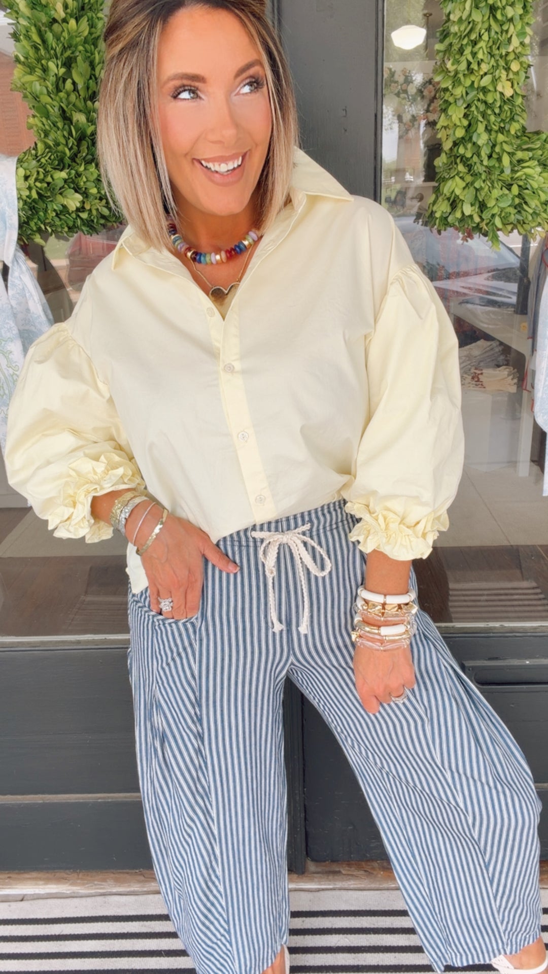 The Coastal stripe Pant