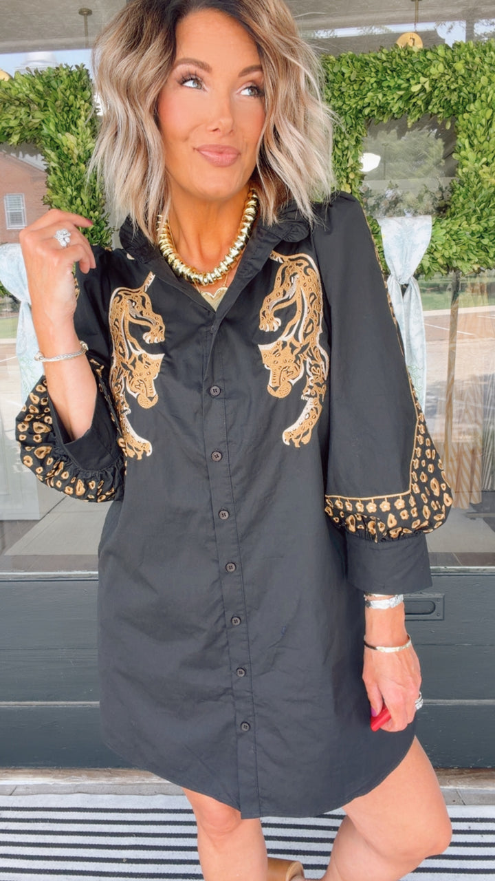 The Charlotte Embroidered Dress