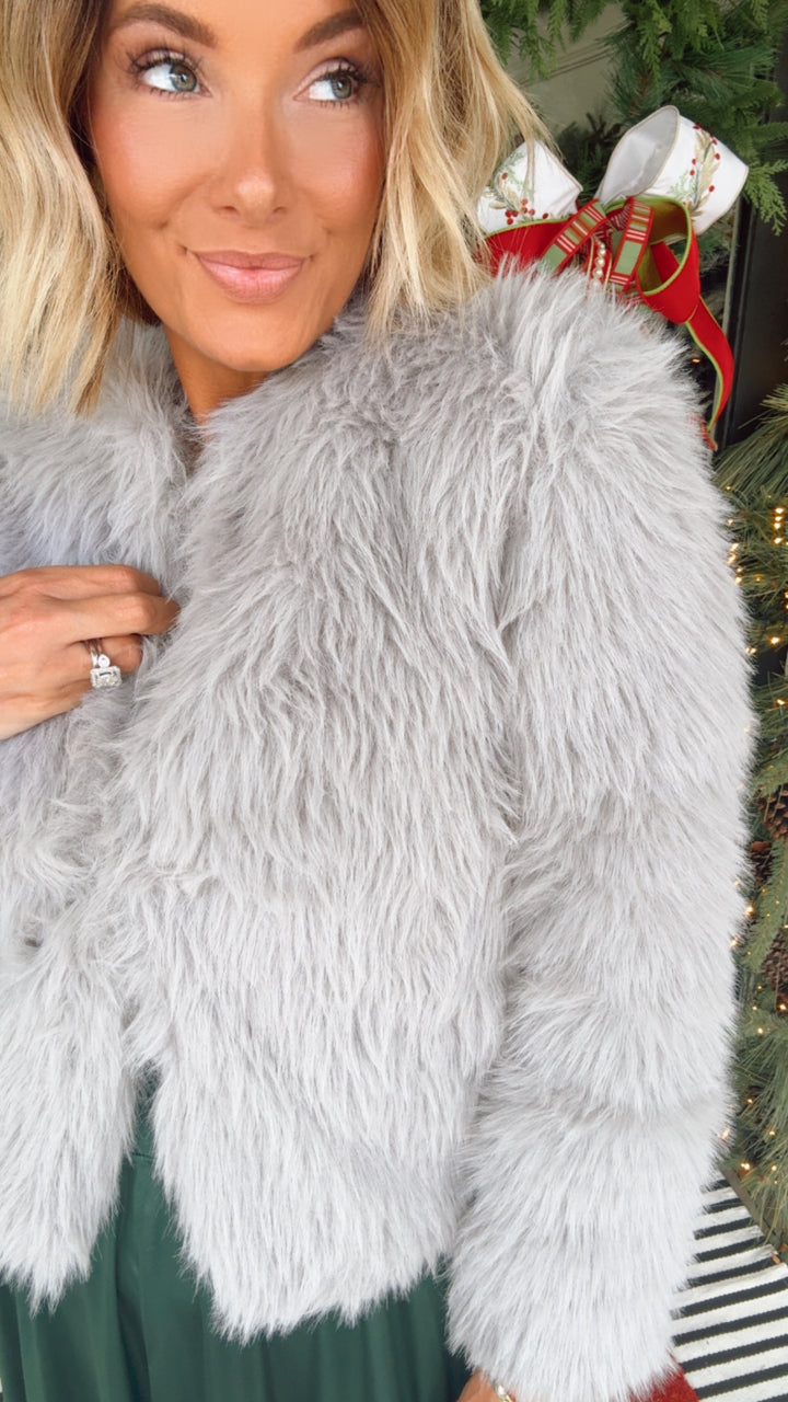 The Faux Fur Short Coat