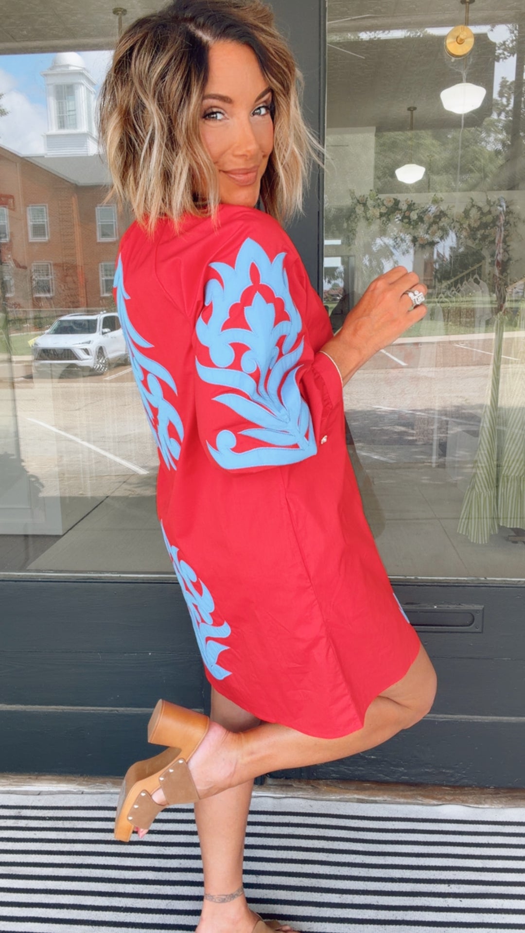 The Scarlet Statement Dress