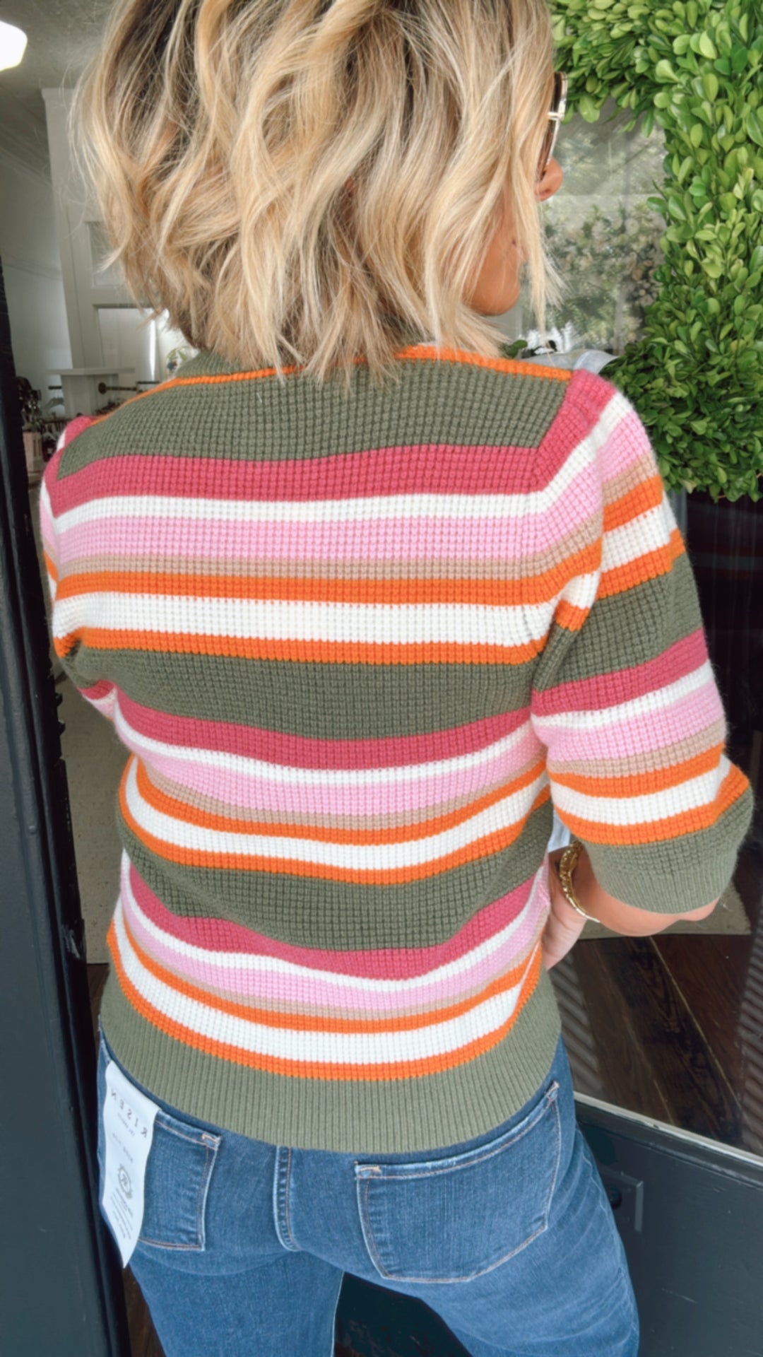 THML Color block Sweater