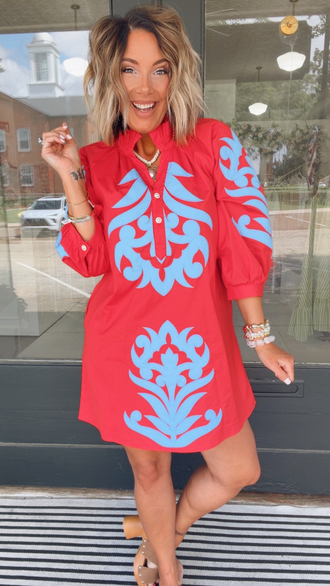 The Scarlet Statement Dress