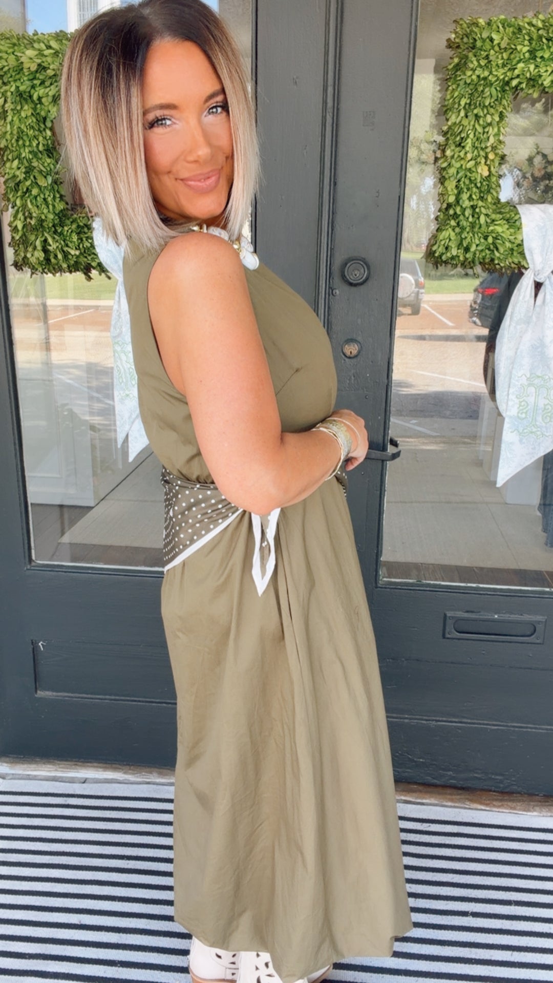 The Wildly Wrapped Midi Dress
