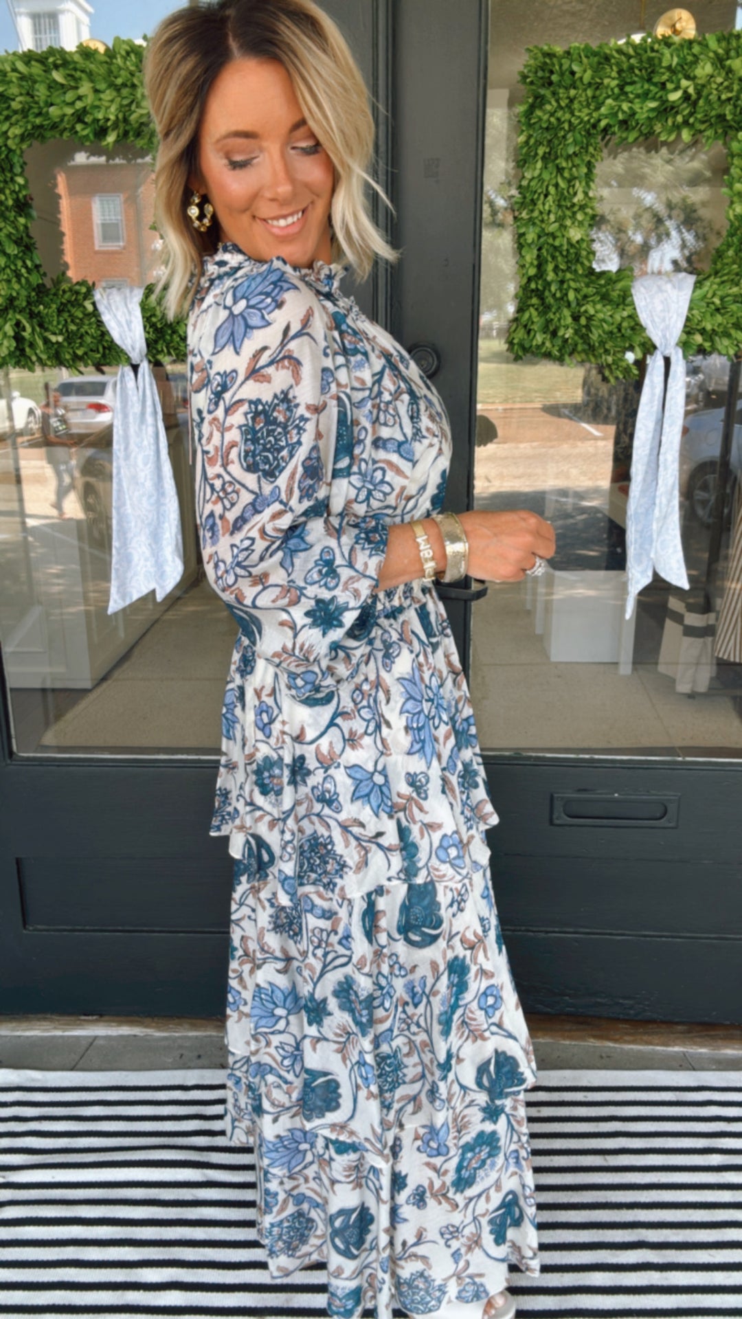 THML Top Tier Floral Maxi