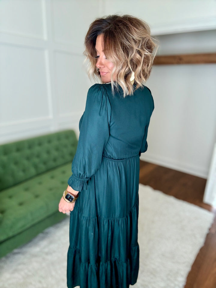 The Ruffle Tiered Maxi Dress