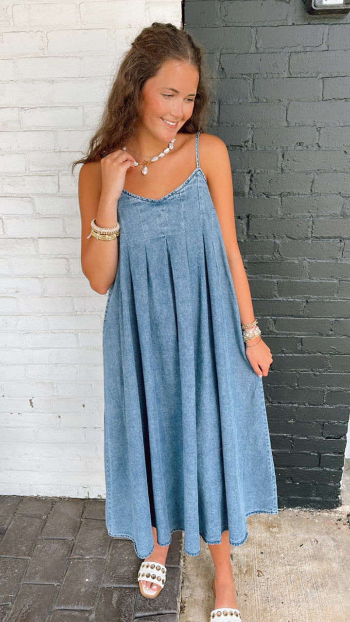 THML Harper Pleated Maxi
