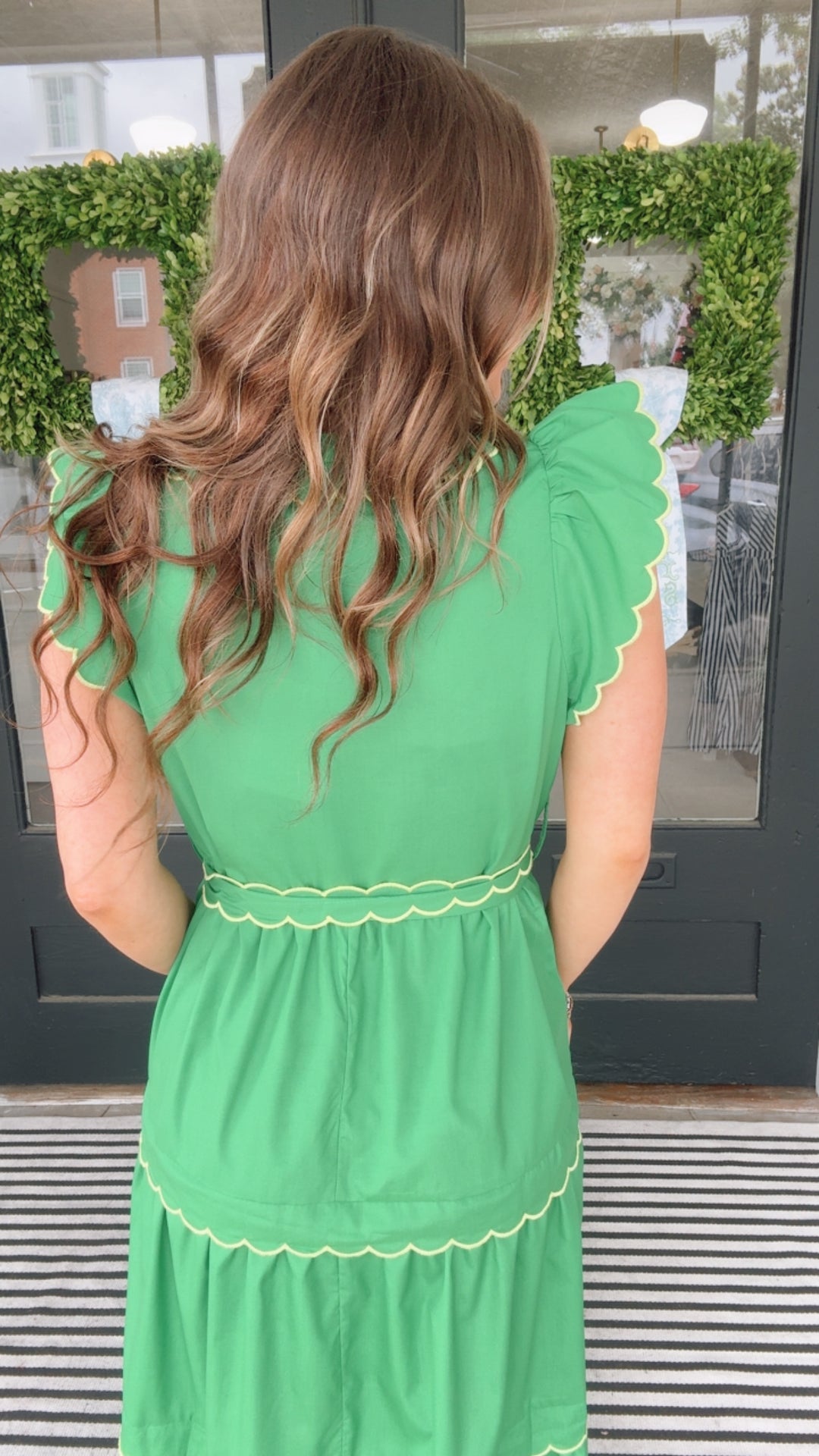 The Kensington Green Dress