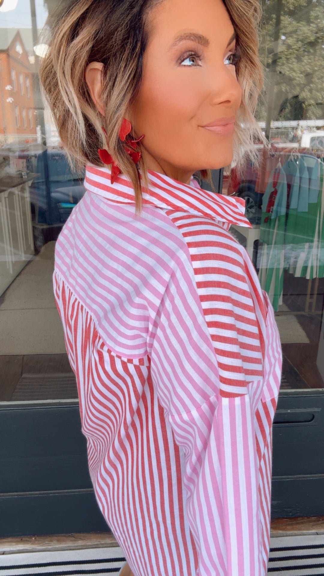 The Downtown Darling Shirt Dress