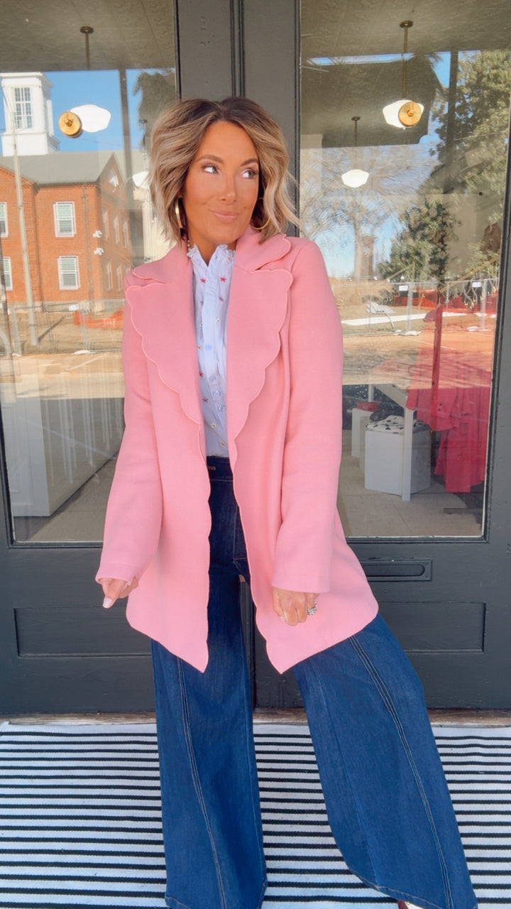 The Harper Blush Coat