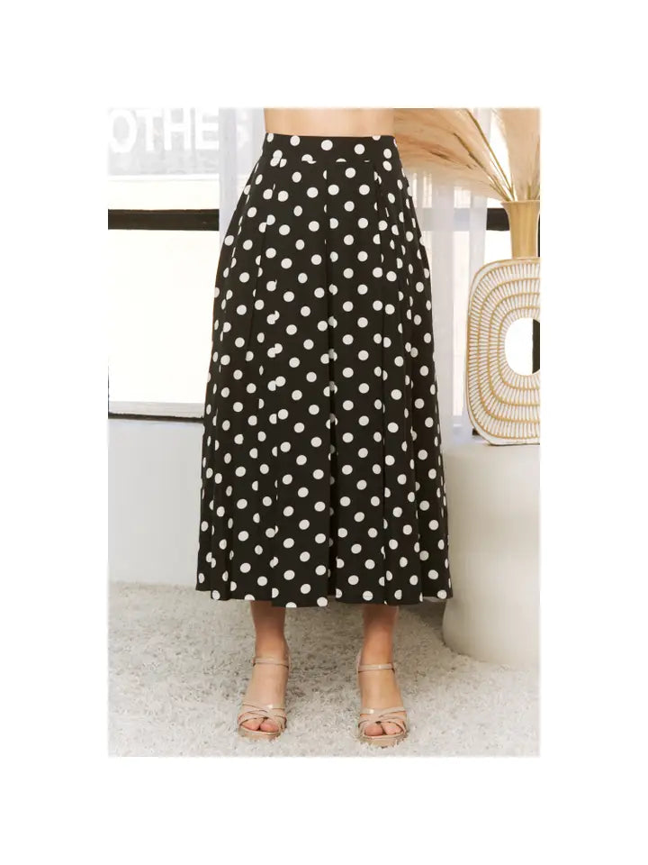 Dot The Line Skirt