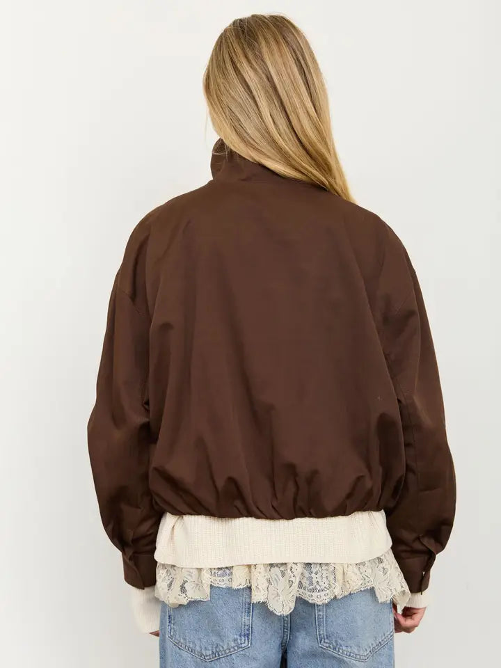 The Espresso Hour Bubble Jacket
