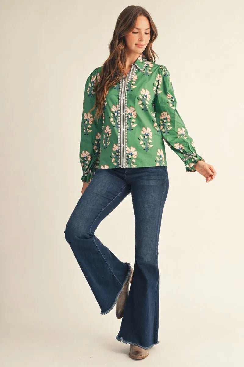 The Garden Reverie Blouse