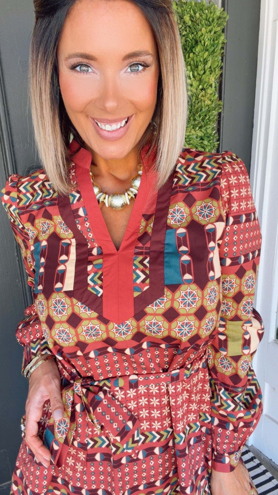 The Dress Of Many Colors
