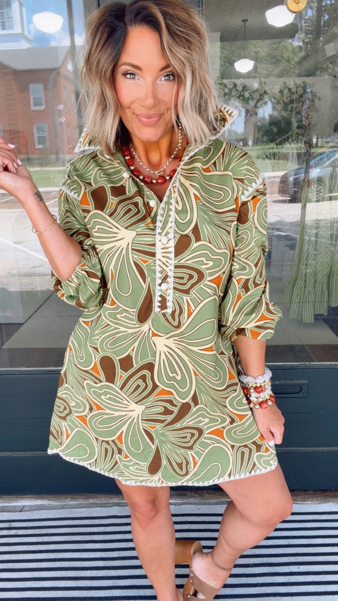 The Olive Oasis Dress