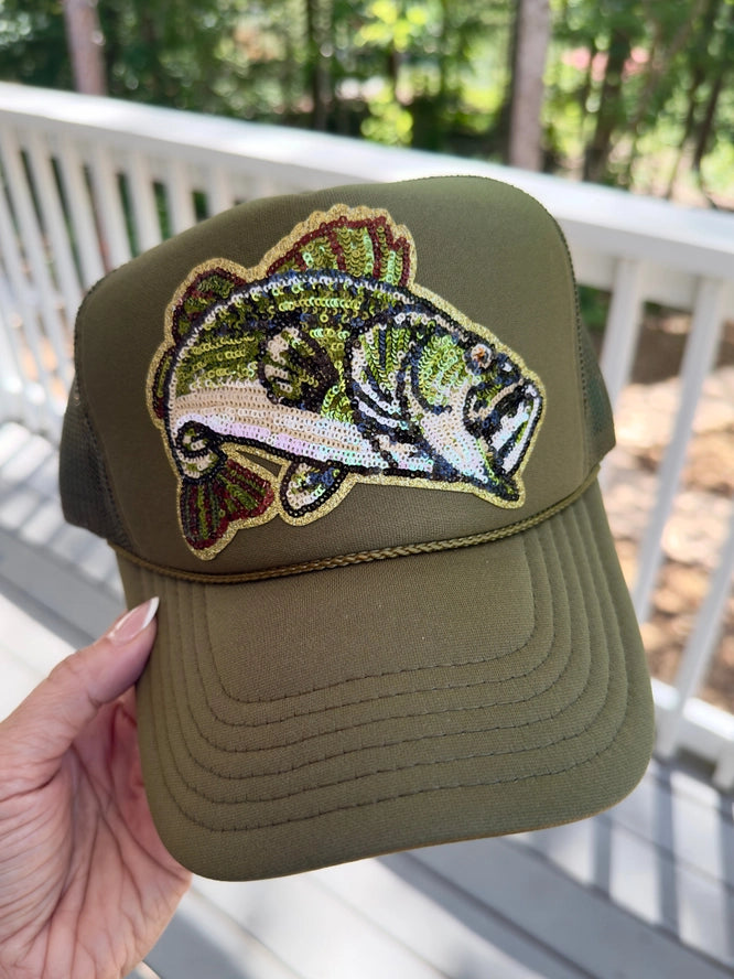 Sequin Bass Cap
