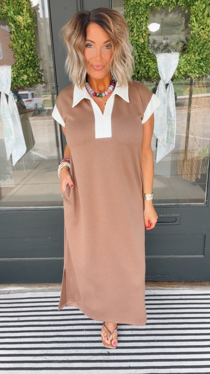 The Mocha Moment Dress