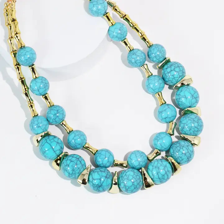Layer Turquoise Necklace