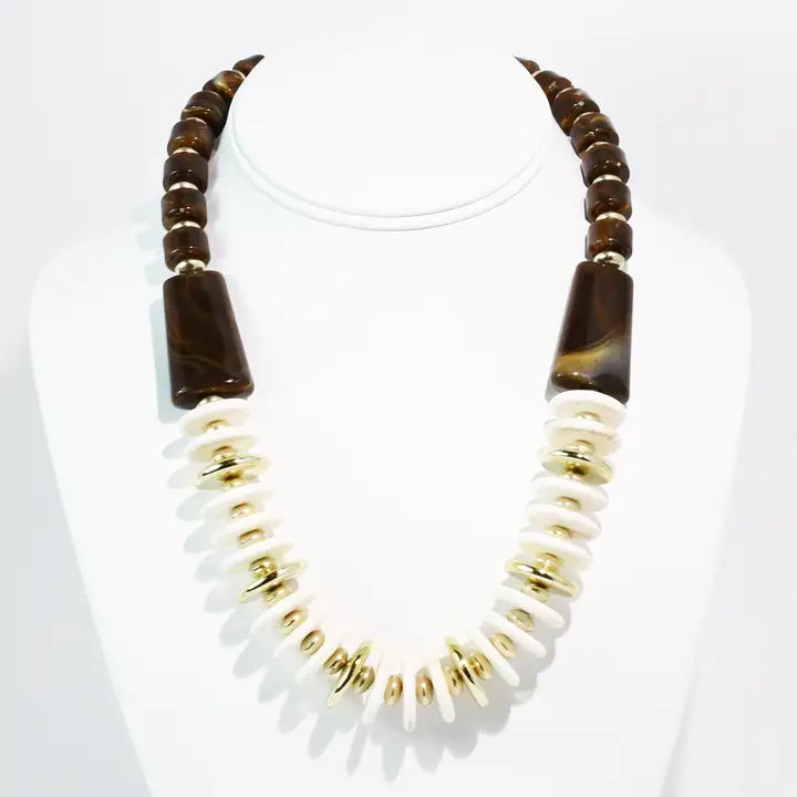 Noir & Ivory Necklace