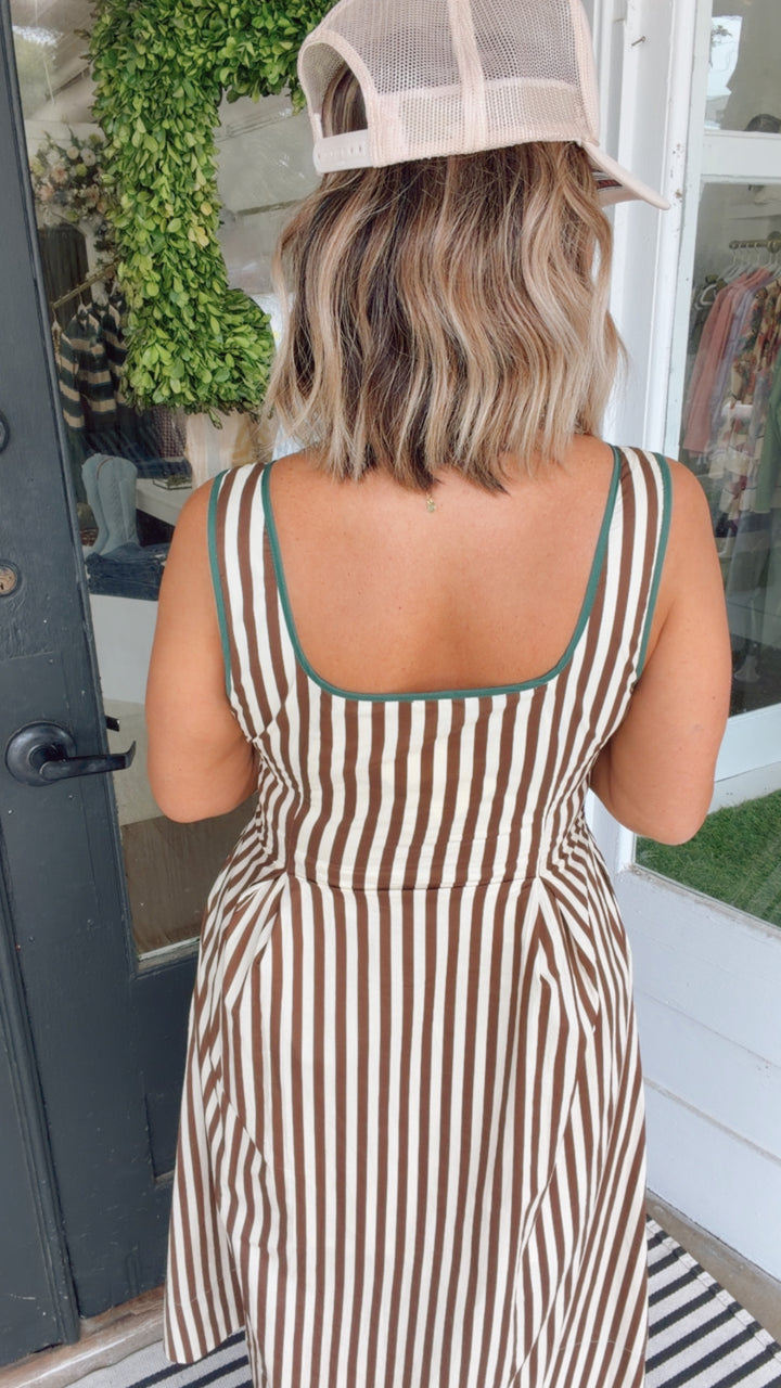 The Sutton Stripe Dress