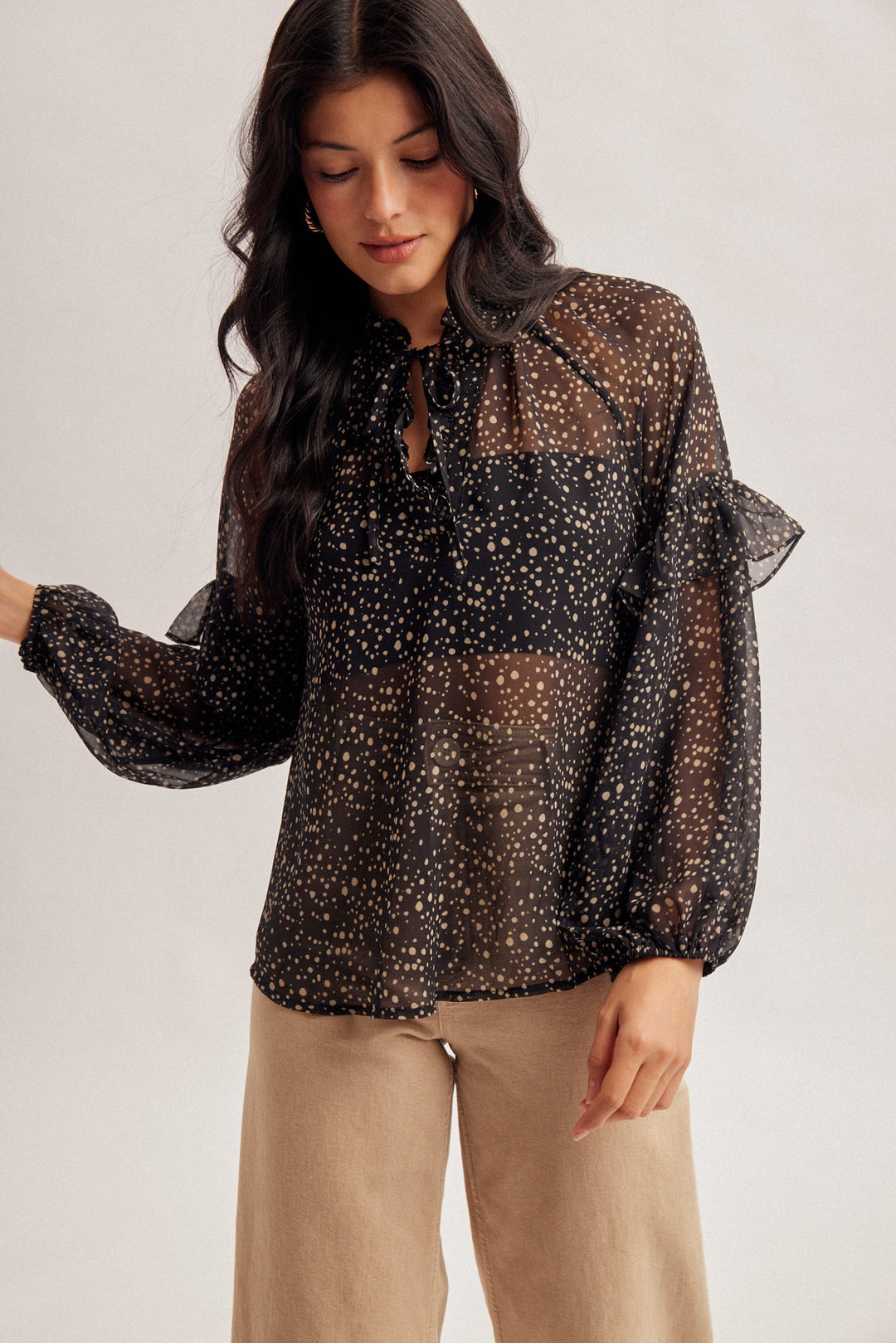 The Spotted in Style Blouse