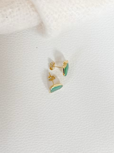 Easton Elle Irregular Green Stud