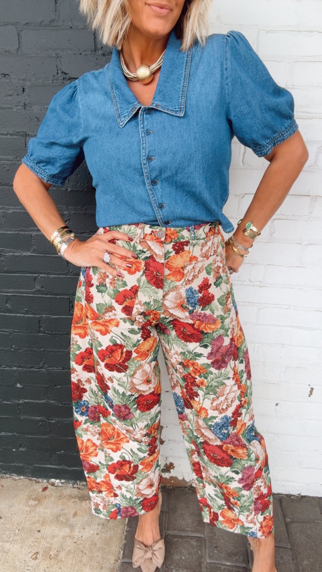 The Tara Tapestry Pant