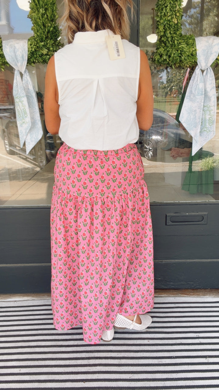 Rosalie Garden Maxi Skirt