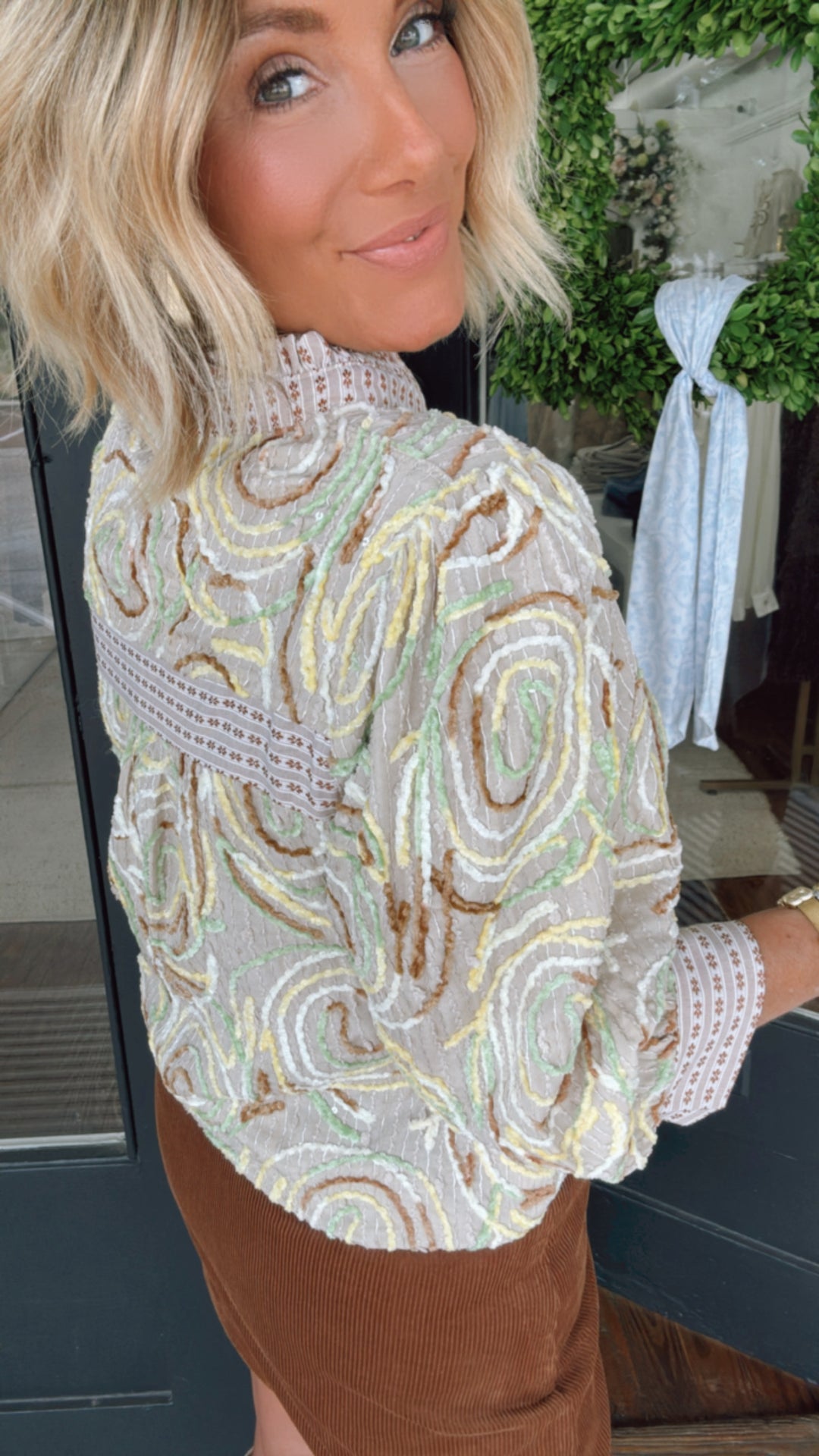 The Tessa Textured Top