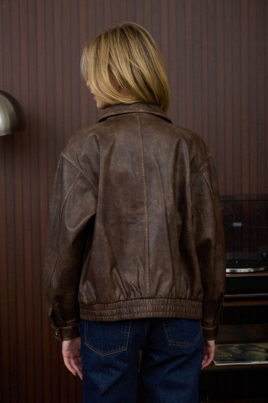 The Kelly Leather Jacket