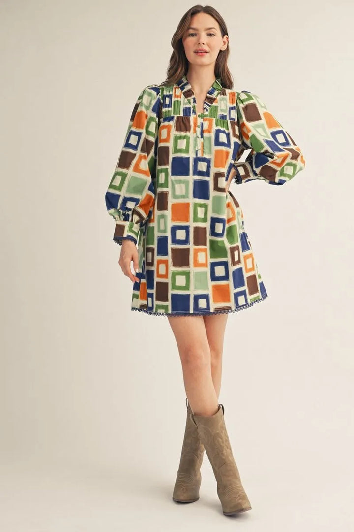 The Cora Blue dress