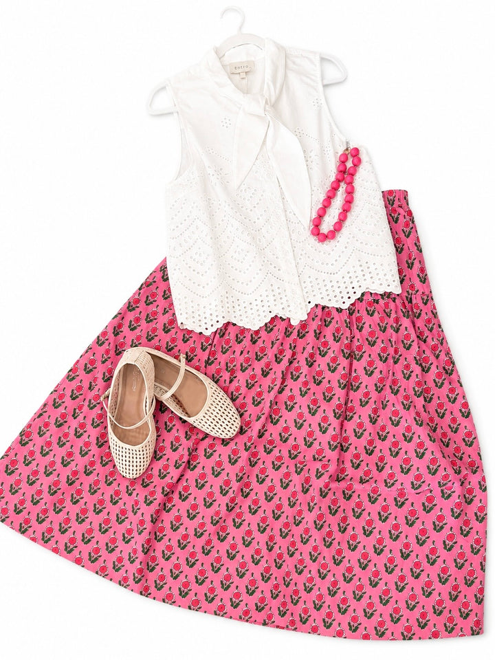 Rosalie Garden Maxi Skirt