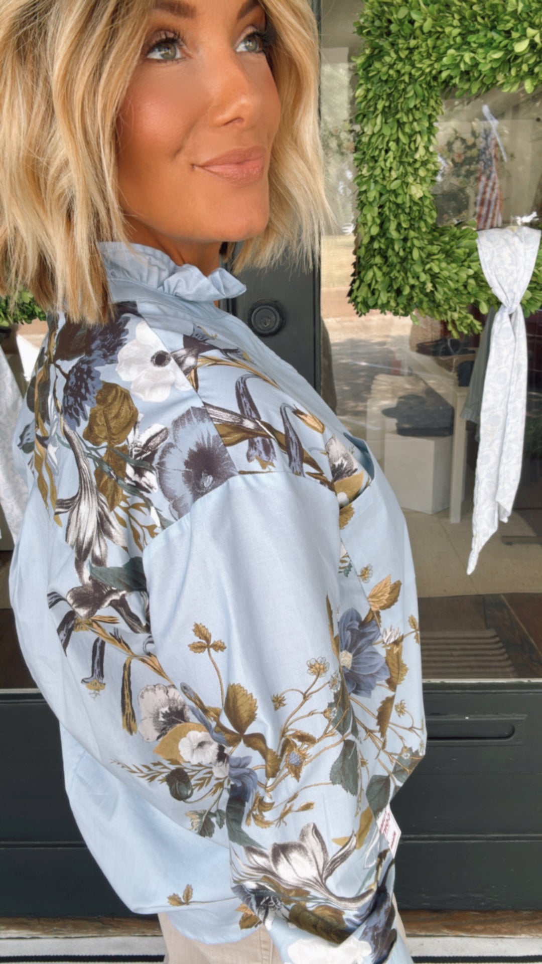 The Chambray Top