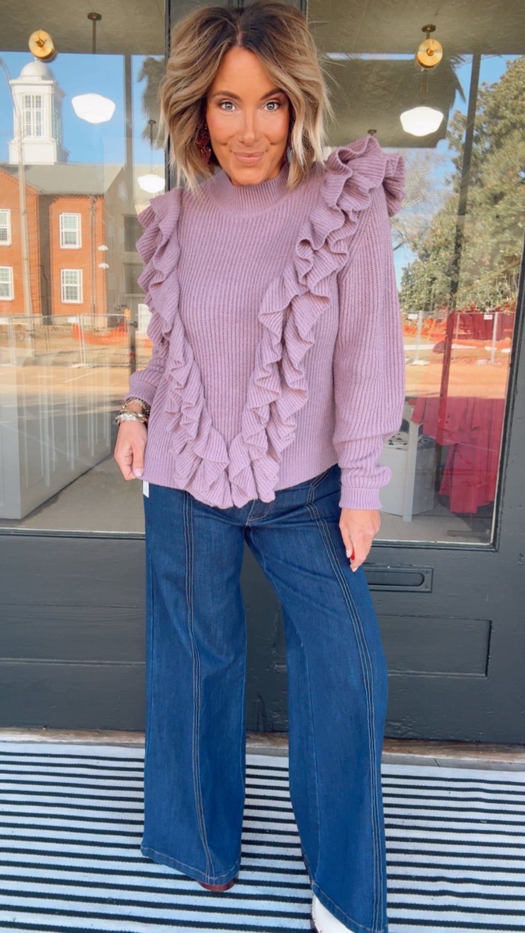 The Mauve Moment Sweater