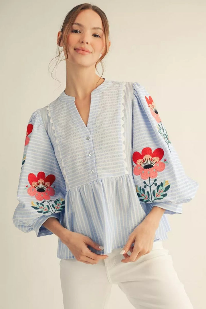 The Magnolia Stitch Blouse