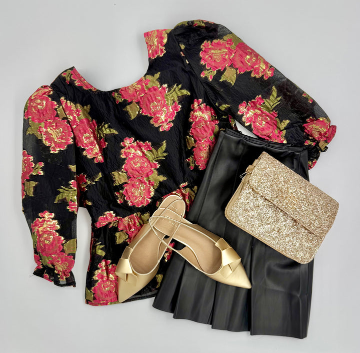 The Scarlet Blossom Top