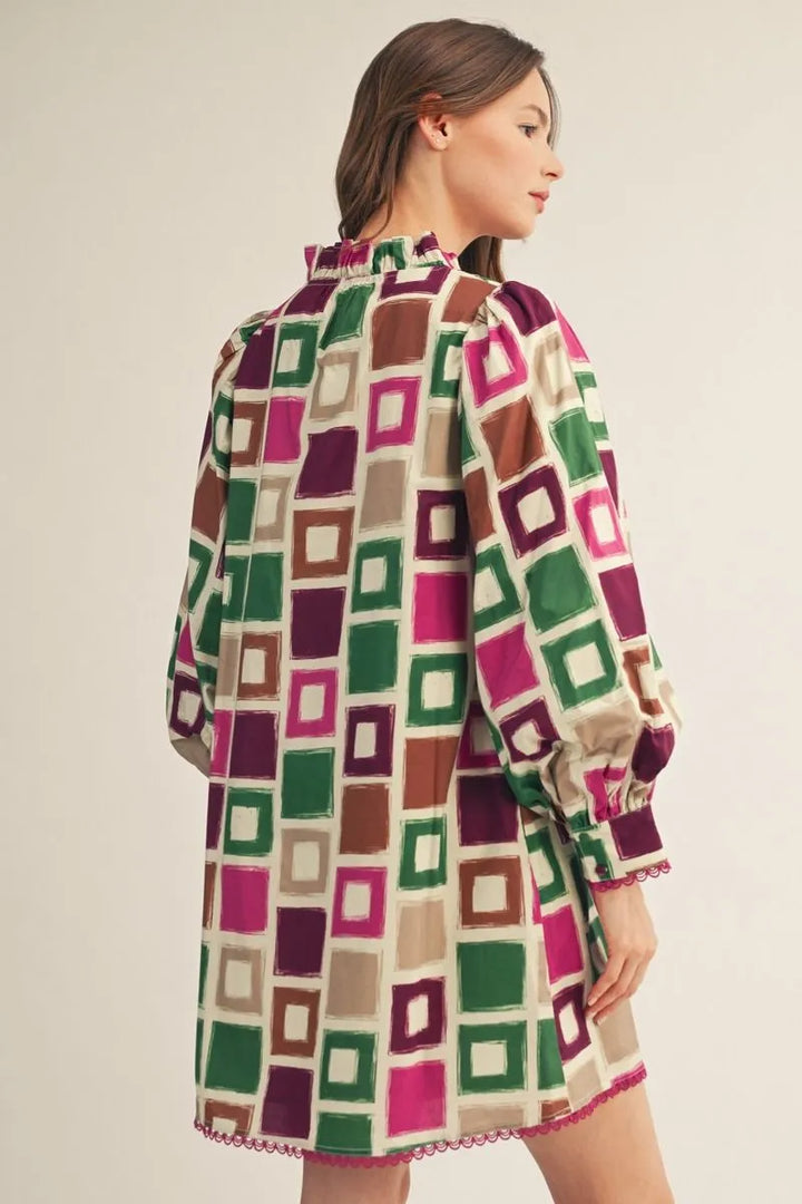 The Cora Plum Dress