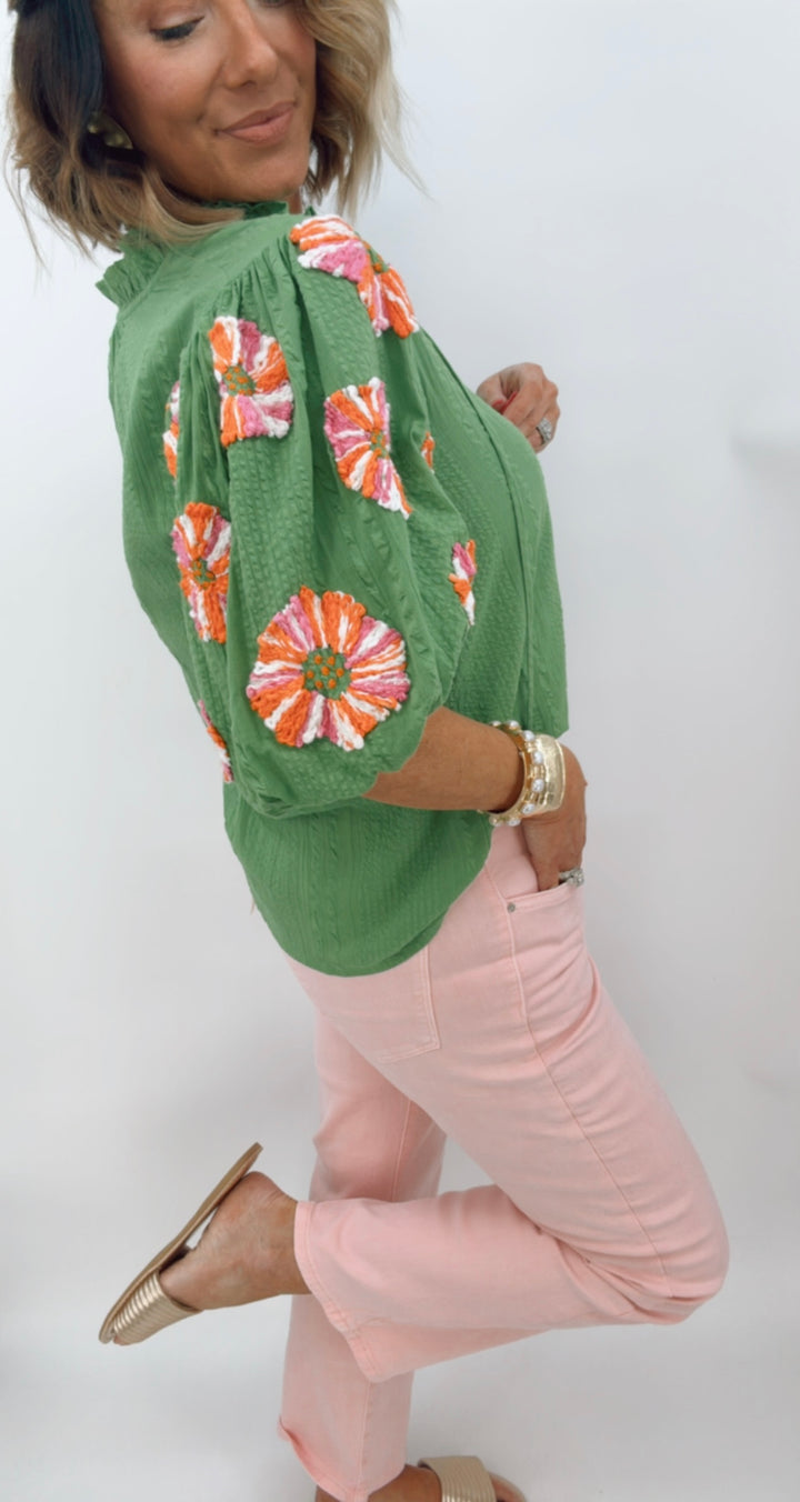 THML Floral Fusion Top