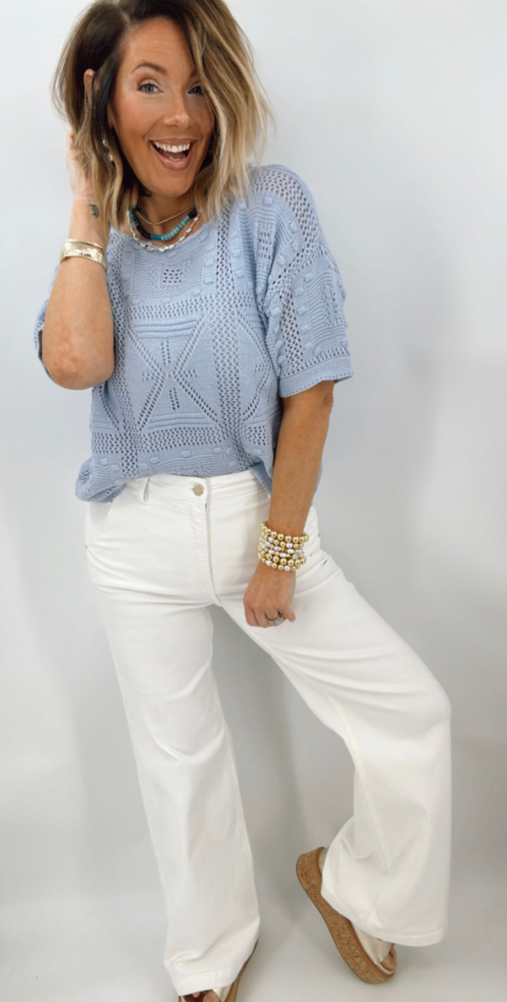 The Blue Ollie Top