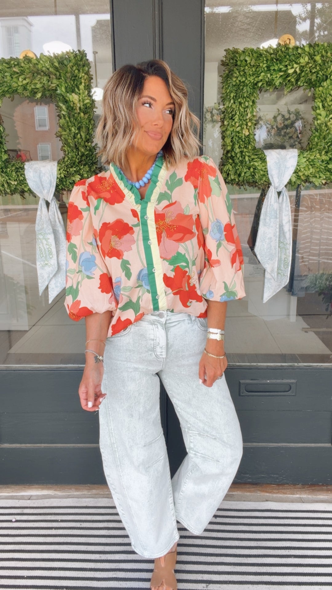 The Poppy Garden Blouse