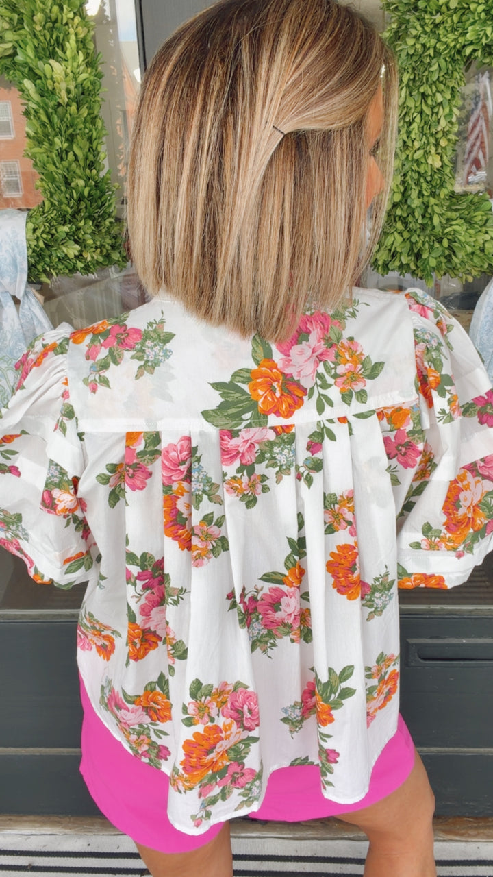 Garden Party Bloom Top