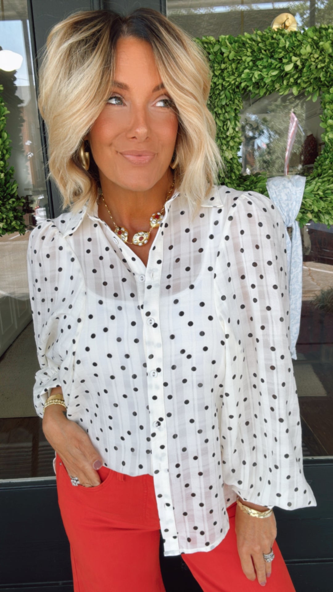 The Delta Dawn Blouse