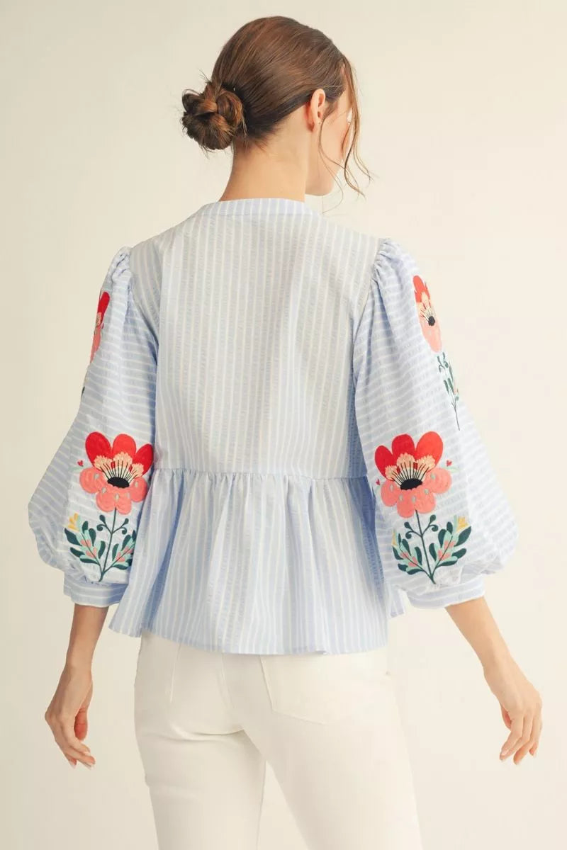 The Magnolia Stitch Blouse