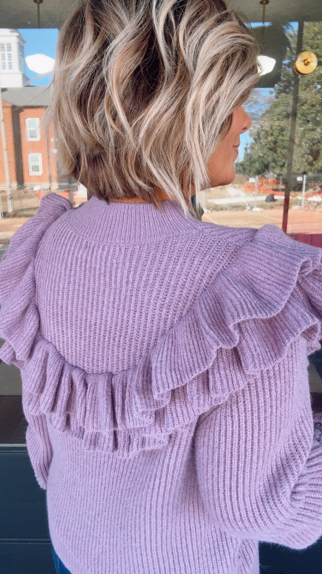 The Mauve Moment Sweater