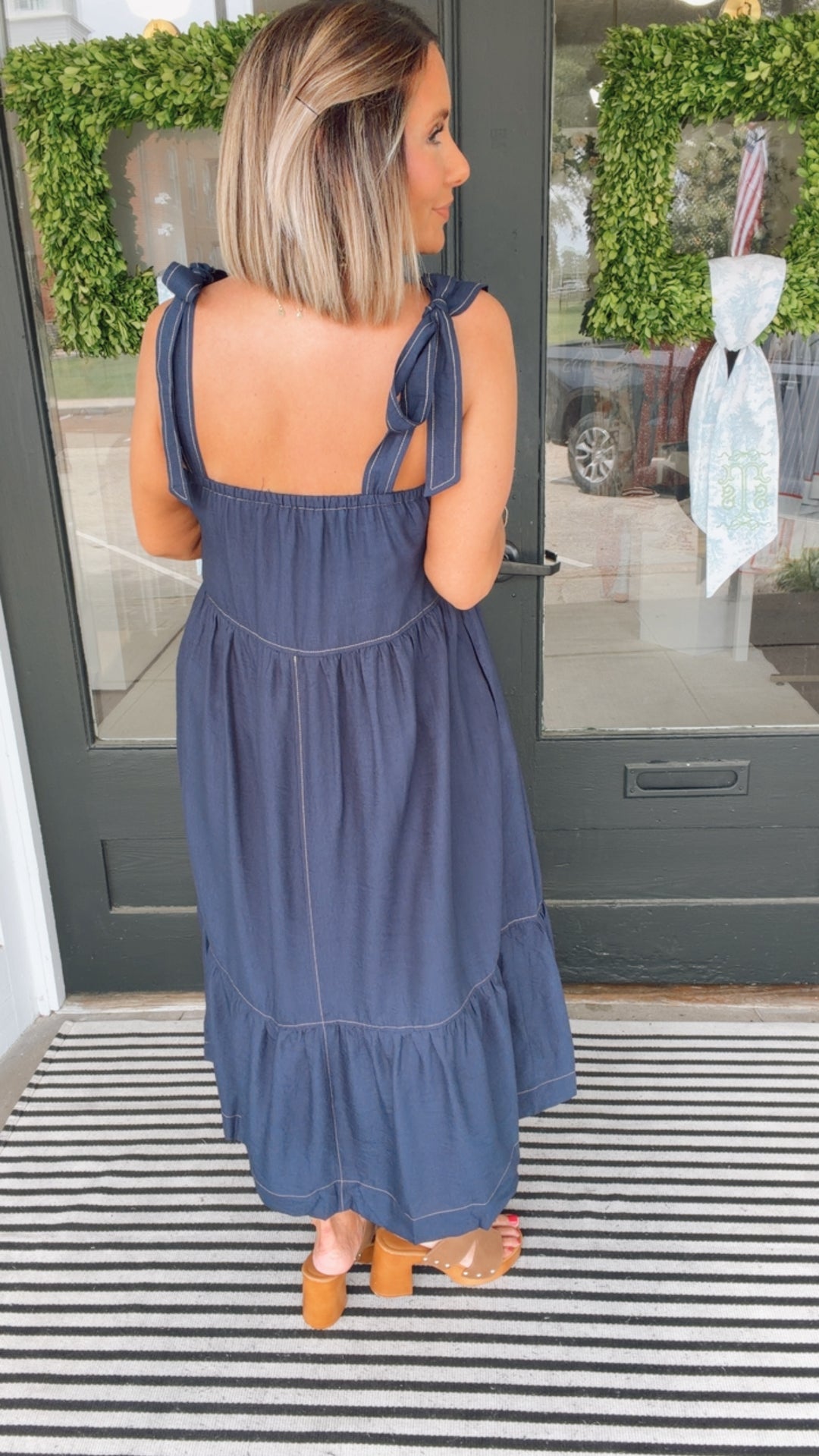 The Savannah Stroll Midi Dress