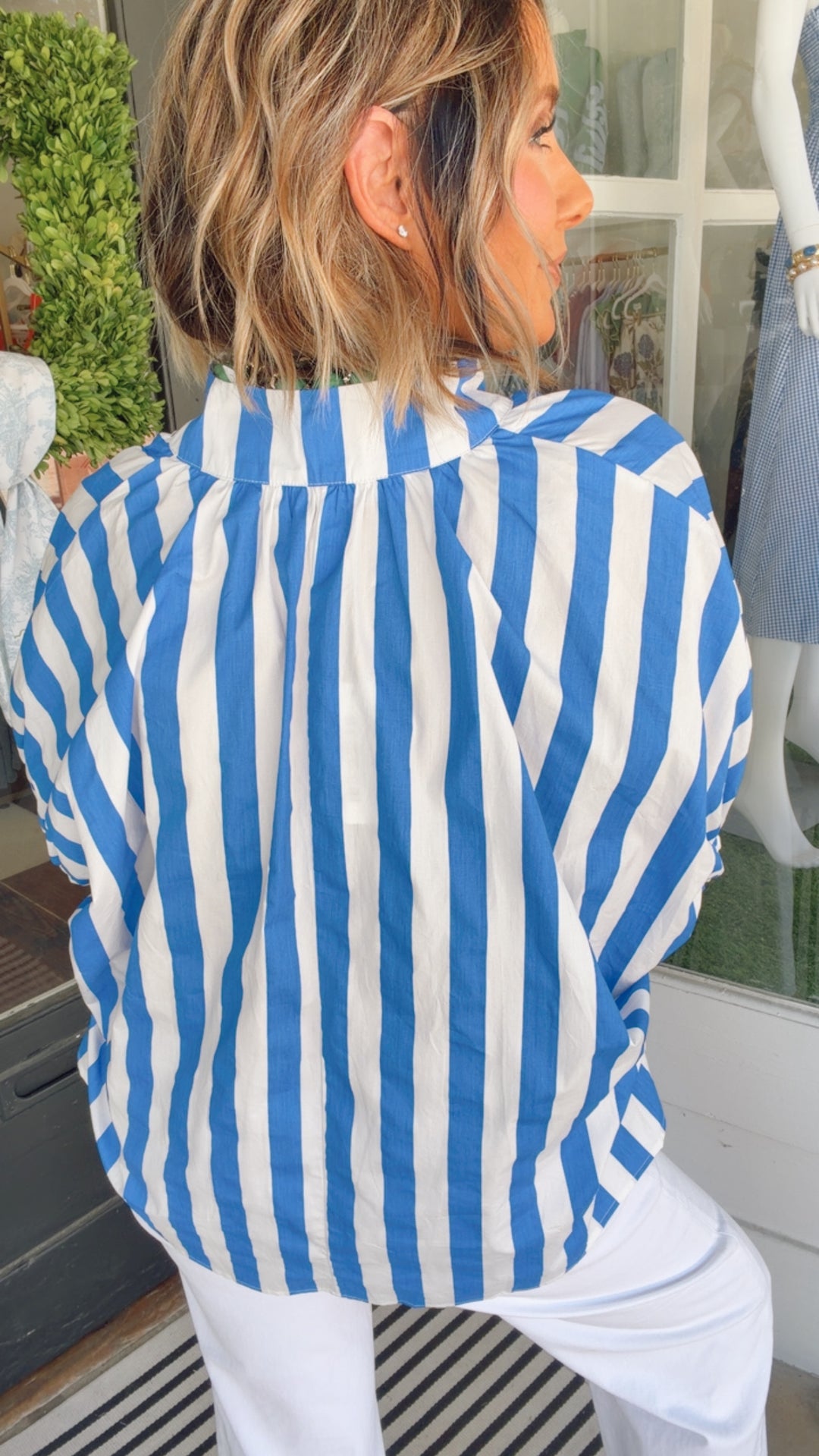The Palm & Stripe Top