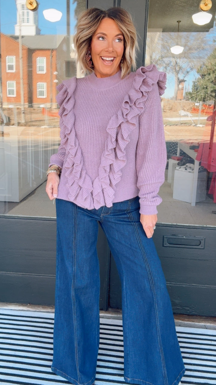 The Mauve Moment Sweater