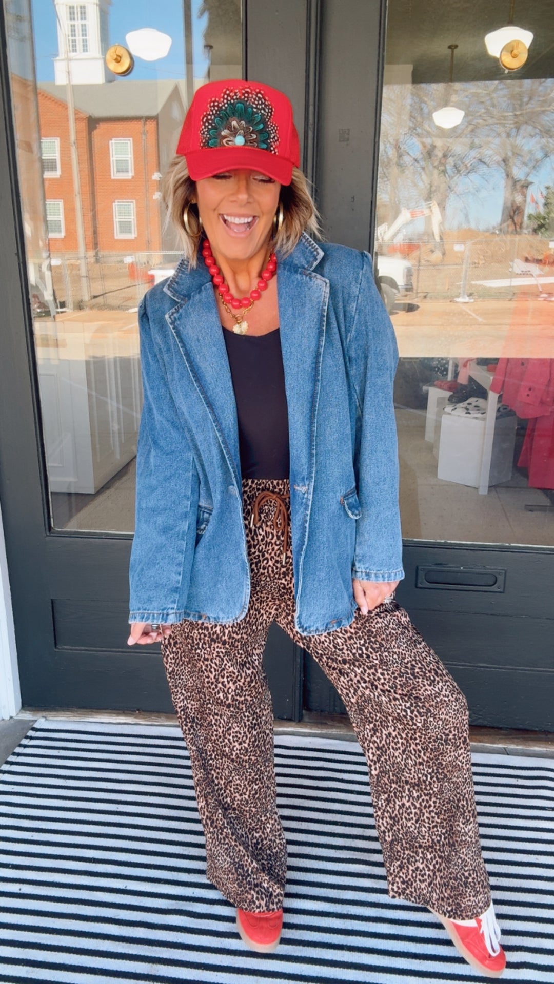 The Daisy Denim Blazer