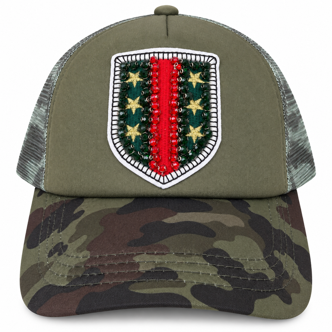 The Star Spangled Camo Trucker Hat