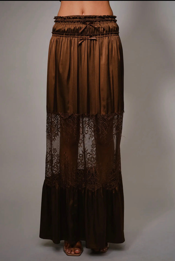 The Lace & Latte Skirt